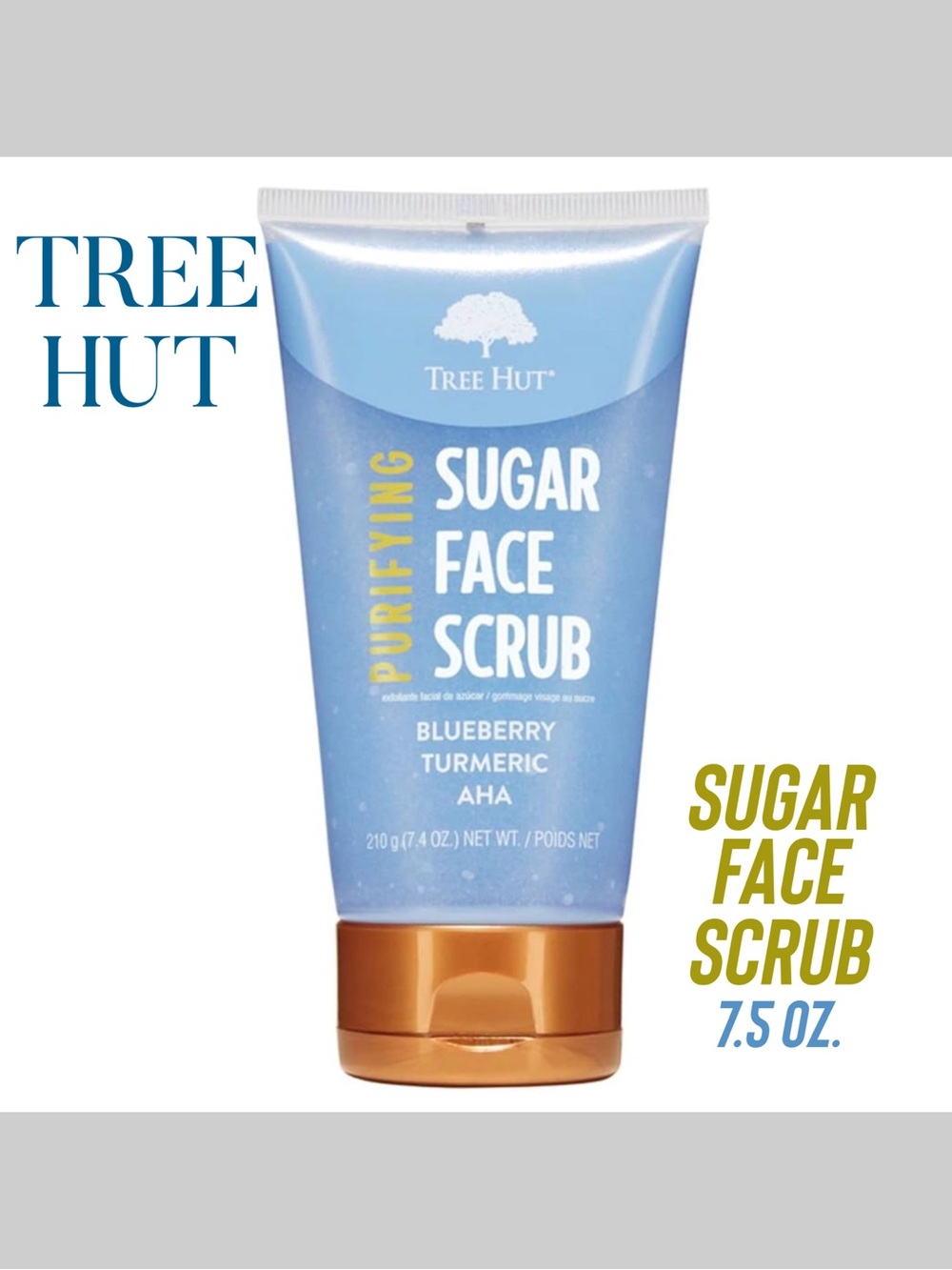 Tree Hut Blueberry & Turmeric Purifying Face Scrub
